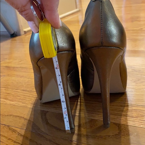 Linzy Leather Heels - Picture 2 of 5